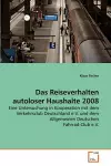 Das Reiseverhalten autoloser Haushalte 2008 cover