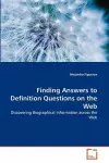 Finding Answers to Definition Questions on the Web cover