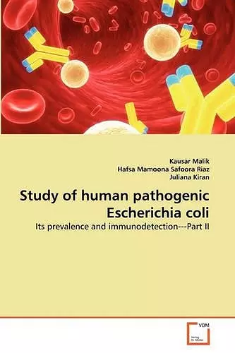 Study of human pathogenic Escherichia coli cover