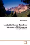 Landslide Hazard Zonation Mapping of Kalimpong cover