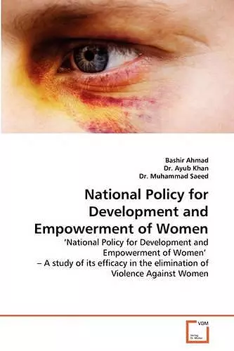 National Policy for Development and Empowerment of Women cover