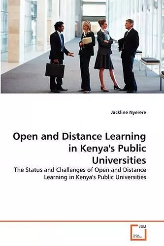 Open and Distance Learning in Kenya's Public Universities cover