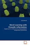 Word Learning with Prosodic information cover