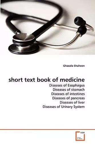 Short Text Book of Medicine cover