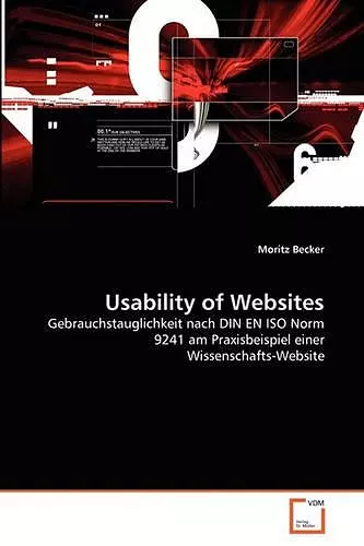 Usability of Websites cover