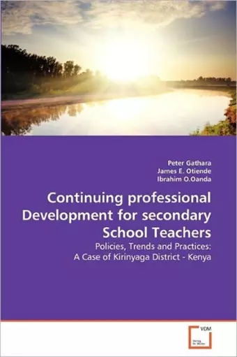 Continuing professional Development for secondary School Teachers cover