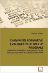 Examining Formative Evaluation of an ESP Program cover