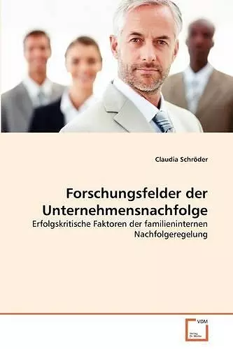 Forschungsfelder der Unternehmensnachfolge cover