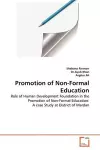 Promotion of Non-Formal Education cover