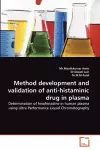 Method development and validation of anti-histaminic drug in plasma cover