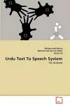 Urdu Text To Speech System cover