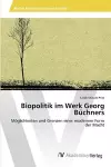 Biopolitik im Werk Georg Büchners cover