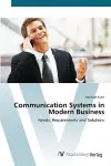 Communication Systems in Modern Business cover