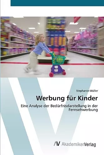 Werbung für Kinder cover