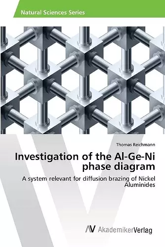 Investigation of the Al-Ge-Ni phase diagram cover