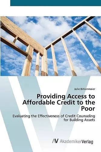 Providing Access to Affordable Credit to the Poor cover