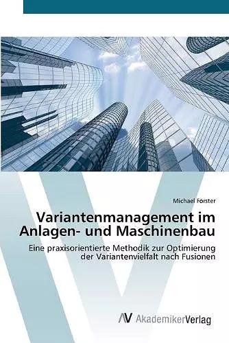 Variantenmanagement im Anlagen- und Maschinenbau cover