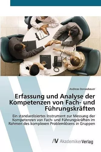 Erfassung und Analyse der Kompetenzen von Fach- und Führungskräften cover