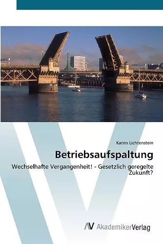 Betriebsaufspaltung cover