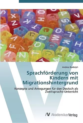 Sprachförderung von Kindern mit Migrationshintergrund cover