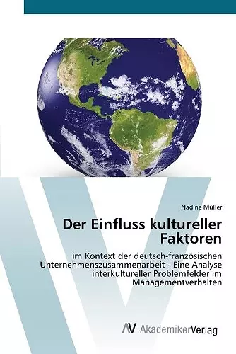 Der Einfluss kultureller Faktoren cover