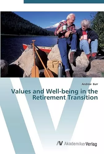 Values and Well-being in the Retirement Transition cover