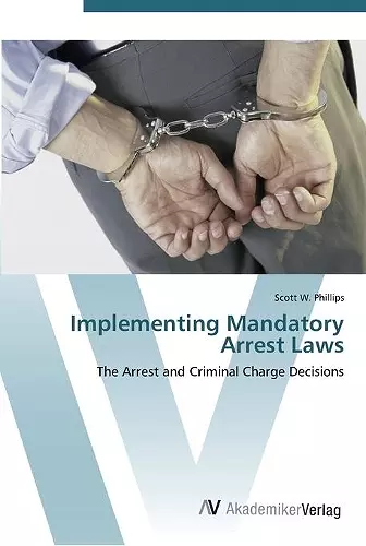 Implementing Mandatory Arrest Laws cover