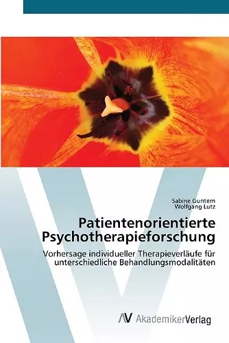 Patientenorientierte Psychotherapieforschung cover