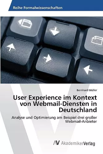 User Experience im Kontext von Webmail-Diensten in Deutschland cover