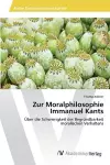 Zur Moralphilosophie Immanuel Kants cover