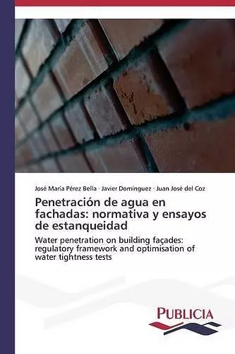 Penetración de agua en fachadas cover