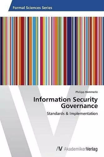 Information Security Governance cover