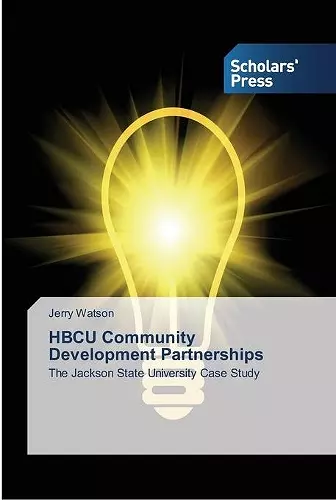 HBCU Community Development Partnerships cover