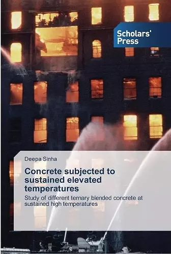 Concrete subjected to sustained elevated temperatures cover