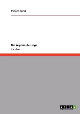 Die Argonautensage cover