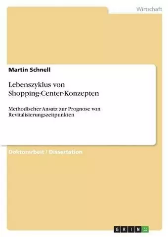 Lebenszyklus von Shopping-Center-Konzepten cover