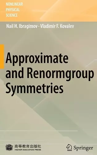 Approximate and Renormgroup Symmetries cover