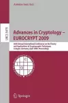 Advances in Cryptology – EUROCRYPT 2009 cover