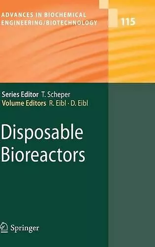 Disposable Bioreactors cover