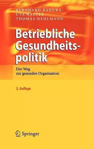 Betriebliche Gesundheitspolitik cover