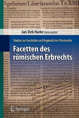 Facetten des römischen Erbrechts cover