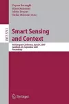 Smart Sensing and Context cover