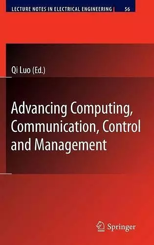 Advancing Computing, Communication, Control and Management cover