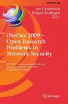 iNetSec 2009 - Open Research Problems in Network Security cover
