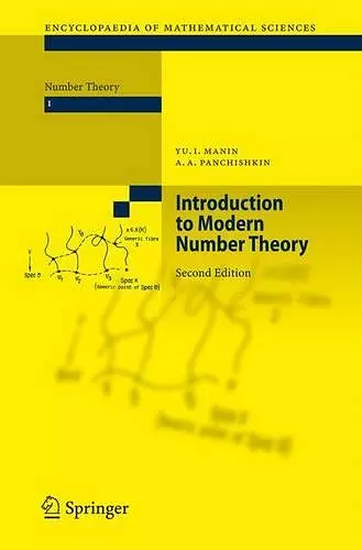 Introduction to Modern Number Theory cover