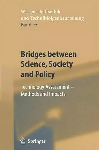 Bridges between Science, Society and Policy cover