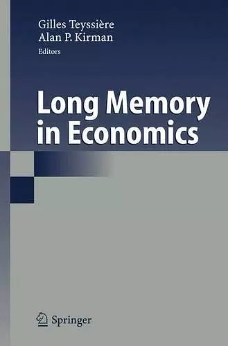 Long Memory in Economics cover