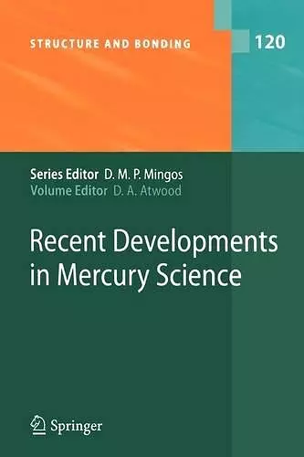 Recent Developments in Mercury Science cover