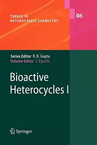 Bioactive Heterocyles I cover