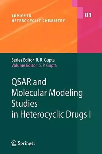 QSAR and Molecular Modeling Studies in Heterocyclic Drugs I cover
